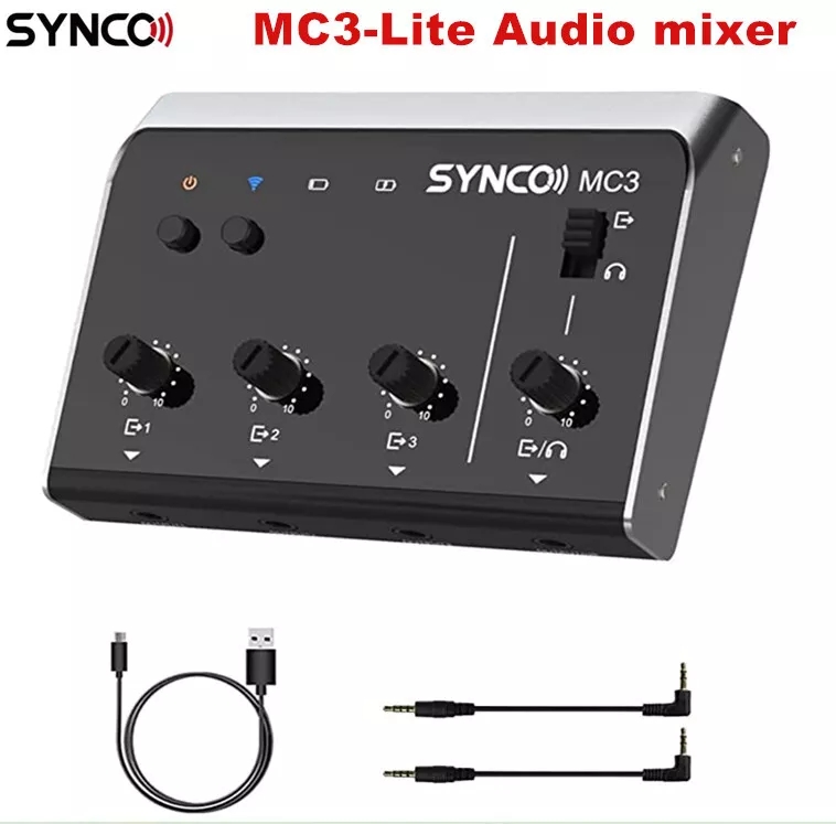 Photography Videos Free - Synco MC3 Lite Mezclador de audio