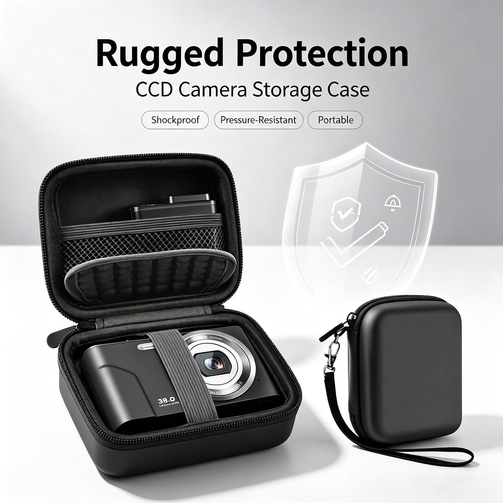 Camera Wrist Strap - Funda para cámara digital CCD, compatible