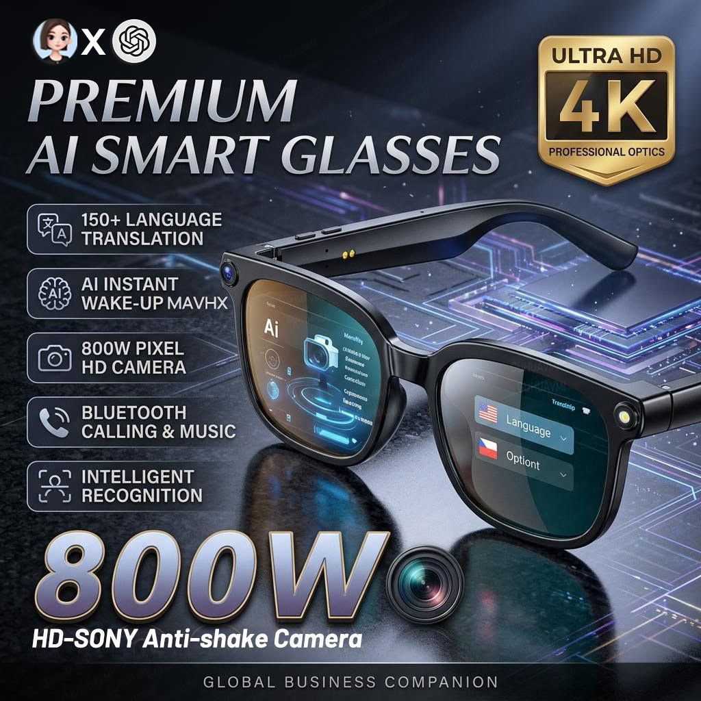 Gafas Inteligentes 4K 8MP 2026 - Photography Japanese reseña y precio